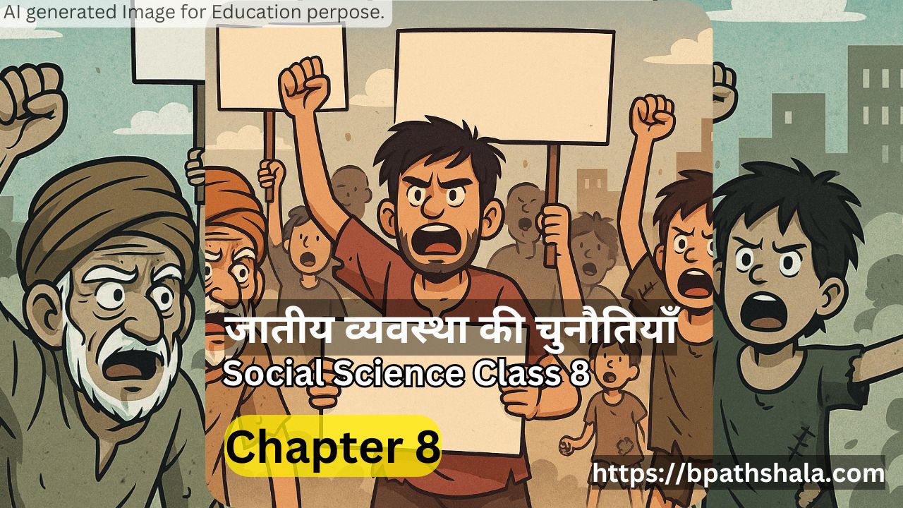 जातीय व्यवस्था की चुनौतियाँ | Class 8 History Chapter 8 | Bihar Board